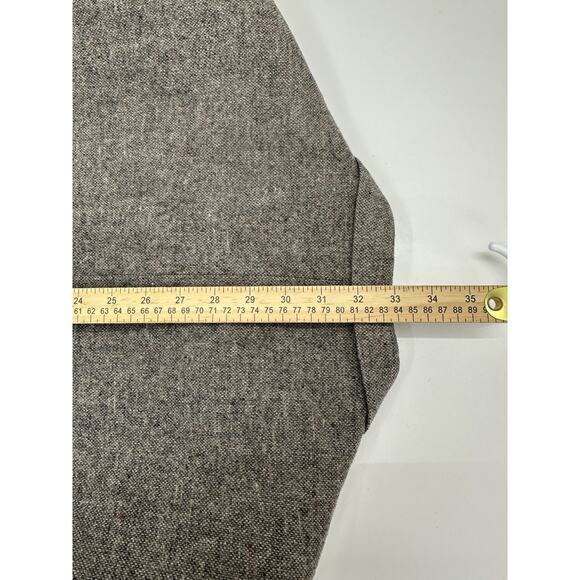 Farah Mens Suit Coat Size 42L Brown Elbow Patch Double Button Up VTG - Picture 11 of 12